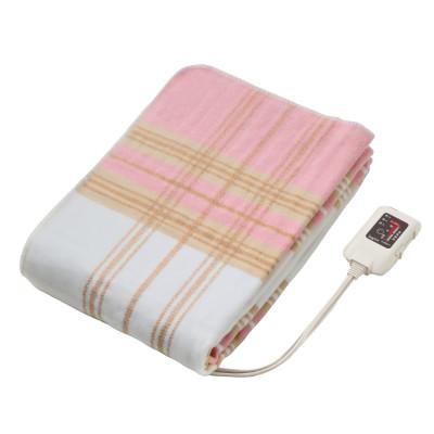 ふるさと納税 藤井寺市 洗える電気敷毛布(毛布カバー付き)　約140×80cm(ピンク) |  | 01