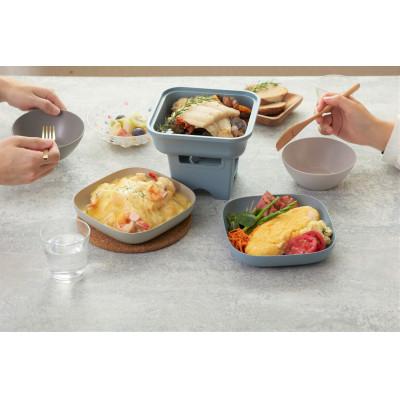 ふるさと納税 朝来市 耐熱皿 cosara(こさら)　卓上調理でくつろぎ時間にプラス【ラベンダー】 |  | 02