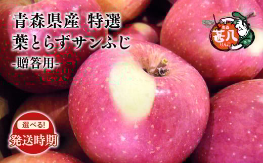 ≪選べる配送月≫１月発送 特選 甚八りんご 葉とらずサンふじ5kg 【青森県 平川市 マルジンサンアップル】１月発送 青森 青森県産 平川 りんご リンゴ 林檎 くだもの 果物 フルーツ 