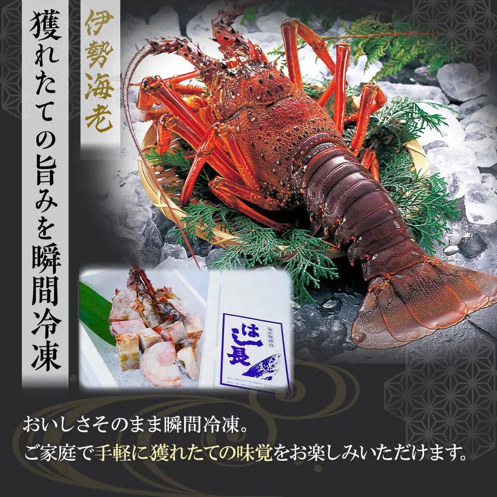 冷凍伊勢海老カット約1kg（サイズ不揃い）［HC15］