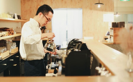 ドリップバッグ コーヒー 「かろやか」 15個入り 珈琲 ドリップ 焙煎 岐阜市 / cafe旅人の木[ANGI005]