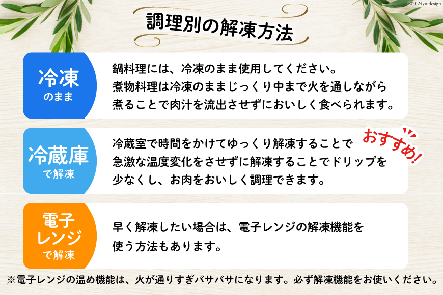 鶏肉 定期便 若鶏 もも 切身 小分け 250g×8p 12回 総計 24kg セット [九州児湯フーズ 宮崎県 美郷町 31aj0048] 肉 鶏肉 宮崎県産 便利 大人気 鶏 パラパラ IQF_イ