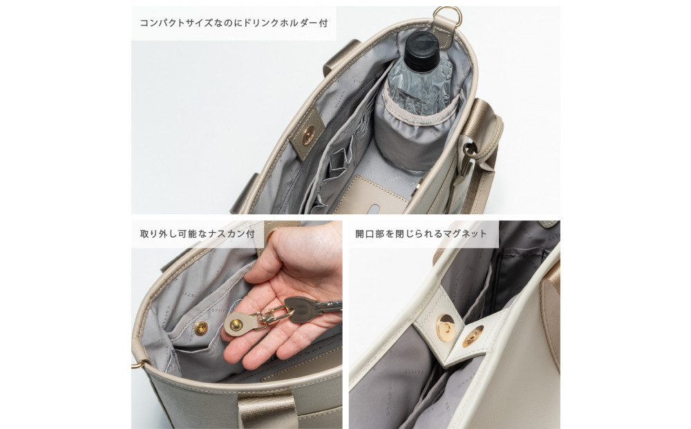 Y-STYLE 魔法の収納トートバッグ Sサイズ【ブラック】