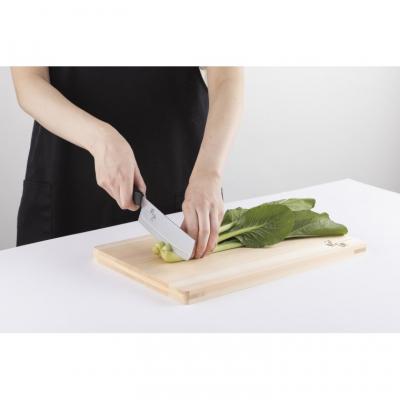 ふるさと納税 関市 <切離れが良いリブラインを採用した包丁>■ 関孫六 しろねず 菜切り 150mm ◇貝印 |  | 02