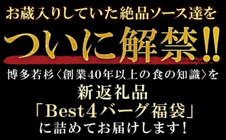 M61-32 Best4 バーグ 4種ハンバーグセット 大容量 ハンバーグ 20個 ハンバーグ 合挽 ハンバーグ 冷凍 ハンバーグ 個包装 ハンバーグ 大人気 ハンバーグ 湯煎 ハンバーグ牛肉 豚肉 