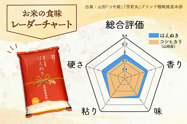 庄内町産 はえぬき 15kg 5kg×3袋 令和7年産 2025年産 ブランド米 コシヒカリの原点、亀の尾発祥の地 庄内 15kg（5kg×3袋）