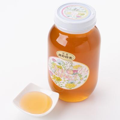 ふるさと納税 津山市 津山市産 百花蜂蜜　1200g |  | 03