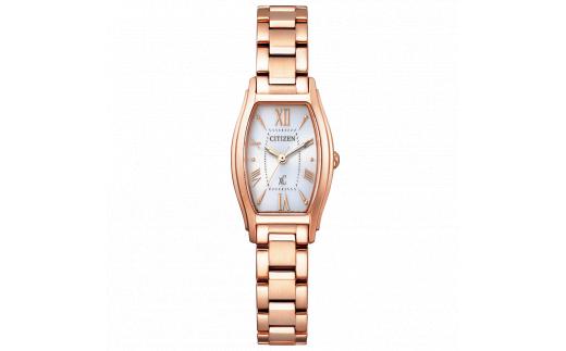 【期間限定(12/26～1/31)寄附額】シチズン腕時計 XC(クロスシー) EW5543-54A エコドライブ ソーラー 防水 ピンクゴールド レディース 時計 松村時計店 岩手県 北上市 Q0134