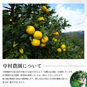 有機柚子 ゆず ジュレ 130g 10個【 ゆず 】