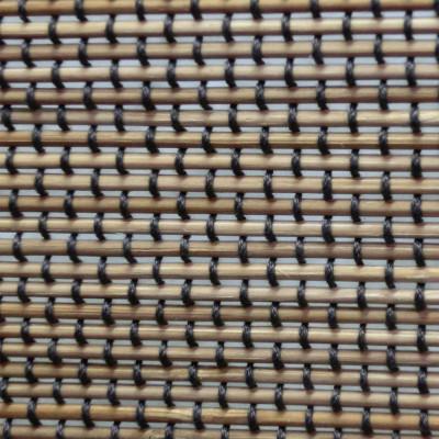 ふるさと納税 富田林市 土肥家具工芸の卓上衝立　燻竹簾パターン2の70x42タイプ　ブラウンxいぶし竹 4 |  | 01