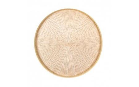 Round Rays Tray S ホワイトアッシュ WhiteAsh  ｜トレー プレート お皿 皿 食器 インテリア