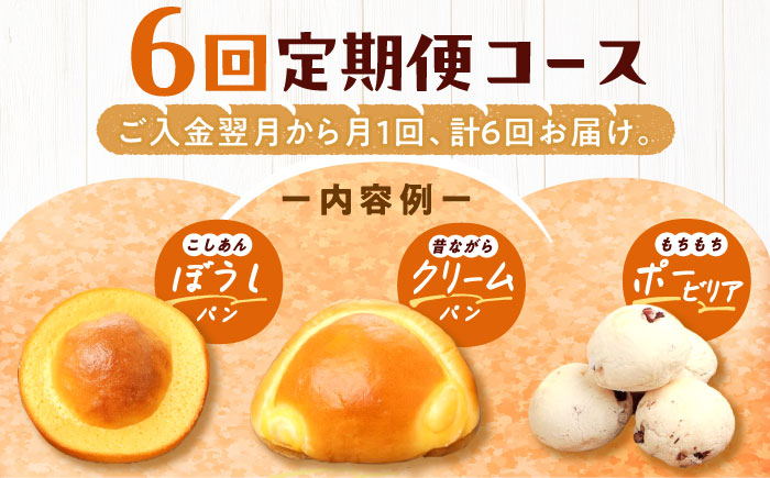 【6回定期便】 コミベーカリー 季節のパンおまかせセット （9種入） / 高知 コミ パン 食パン 菓子パン 季節 おまかせ セット 詰め合わせ 【株式会社こみベーカリー】 [ATBN002]