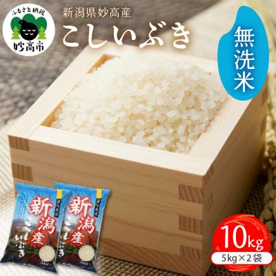 ふるさと納税 妙高市 新潟県妙高産こしいぶき無洗米10kg【順次発送】