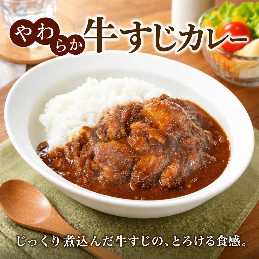 牛すじカレー 10個 中辛 じゃがいも 牛 牛肉 肉 業務用 レトルトカレー 保存食 備蓄 まとめ買い 北海道 弟子屈町 3745