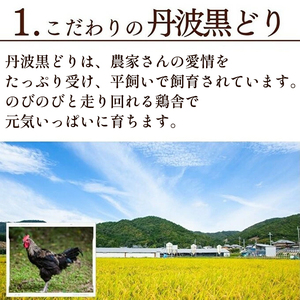 地鶏 丹波黒どり 手羽元 地鶏【4kg】【冷凍】