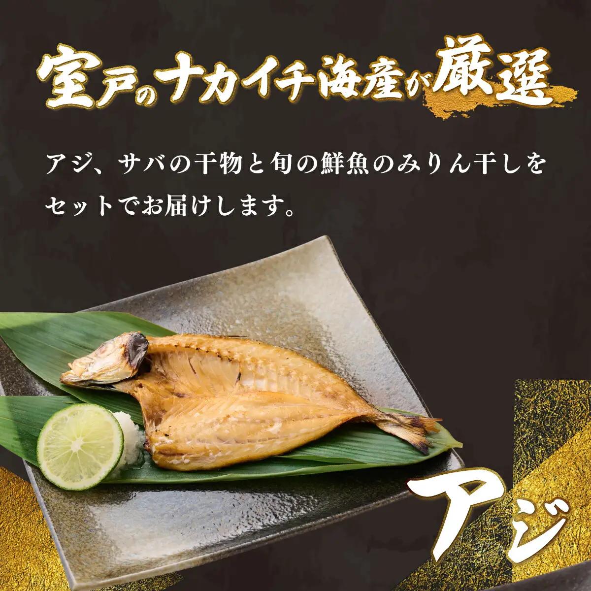 【干物3種】ナカイチ海産 干物詰め合わせセット