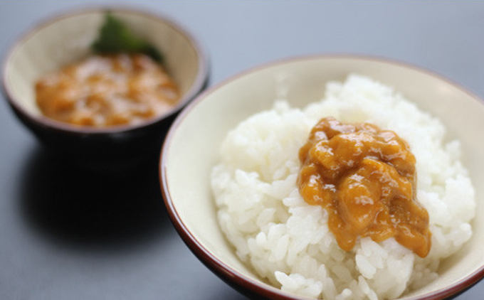 奥尻 粒うに 瓶詰め (3本入り) ミョウバン不使用 1本 60g 北海道 奥尻町