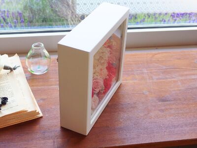 花時計・煌めくスワロフスキービーズ ピンクローズ | Flower Shop 花野果