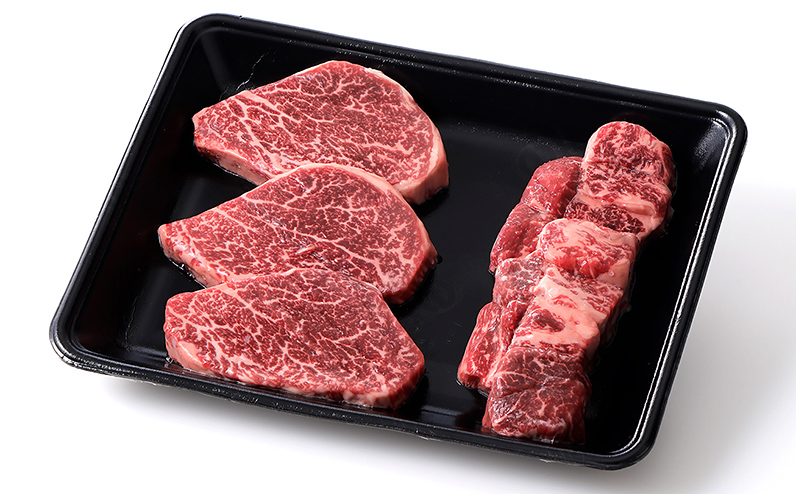 十勝ハーブ牛 ヒレステーキ 計500g 北海道産 牛肉 赤身 国産 フィレ 旨味を逃さないスキンパック包装 キャンプ アウトドア バーベキュー BBQ