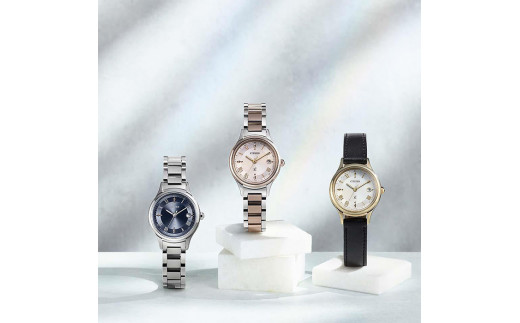 シチズン 腕時計 xC ( クロスシー ) ES9496-64W CITIZEN レディース 電波 時計 CITIZEN レディース 時計 ギフトプレゼント 誕生日 成人式 就職祝い 合格祝い 入学祝い 卒業祝い ビジネス ウォッチ 電波 ソーラー   松村時計店 岩手県 北上市  T0042