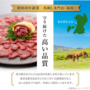 桜屋　馬肉 焼肉用スライス 500g_U01-1335