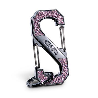 ふるさと納税 羽曳野市 【クローム・ライトローズ】D.A.D クリスタル S字カラビナ フック【SB185】ギャルソン