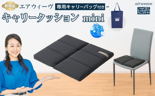
                  ★TBSテレビ系列「ひるおび」で取り上げられました！★ エアウィーヴ キャリークッションmini airweave エアウィーブ 洗える 洗濯可能 蒸れにくい クッション 座布団 ざぶとん 椅子 人気 おすすめ 愛知県 大府市
                