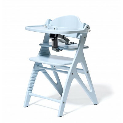 【ふるさと納税】yamatoyaベビーチェア　アッフルソルベチェア　ソーダ　セーフティチェアベルト付き【1690630】