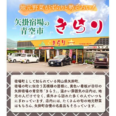 ふるさと納税 矢掛町 旬の新鮮野菜とお米詰め合わせセット 野菜5〜10品目入 青空市きらり《30日以内に出荷予定》 |  | 01