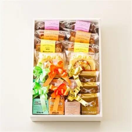 お菓子詰め合わせ セット(人気 8種類 計17コ入り)＜北海道のおすすめスイーツセット＞_詰め合わせ セット 人気 クランツ国誉店 スイーツ スィーツ 焼菓子 個包装 小分け お土産 スイーツ ケーキ