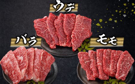 ≪希少部位ヒレ入り！≫ 宮崎牛【特選】6種盛 焼肉堪能セット 600g_22-6502_(都城市) 宮崎県産宮崎牛 焼肉6種盛 各100g ロース 肩ロース ヒレ ウデ バラ モモ 秋特集