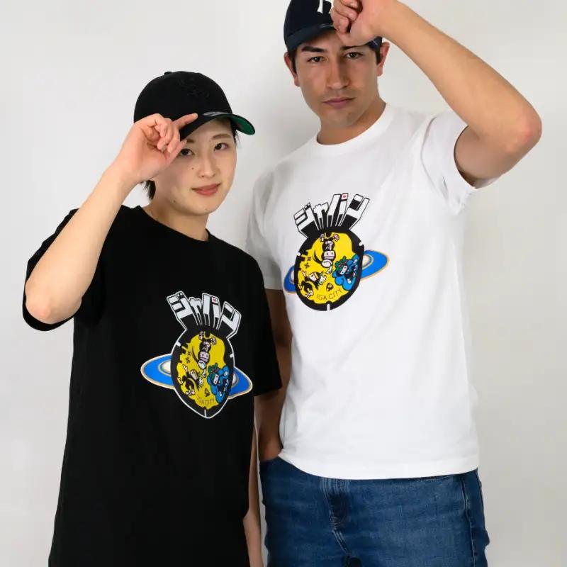 伊賀市 マンホールTシャツ 白【Mサイズ】【jnud0001-2】