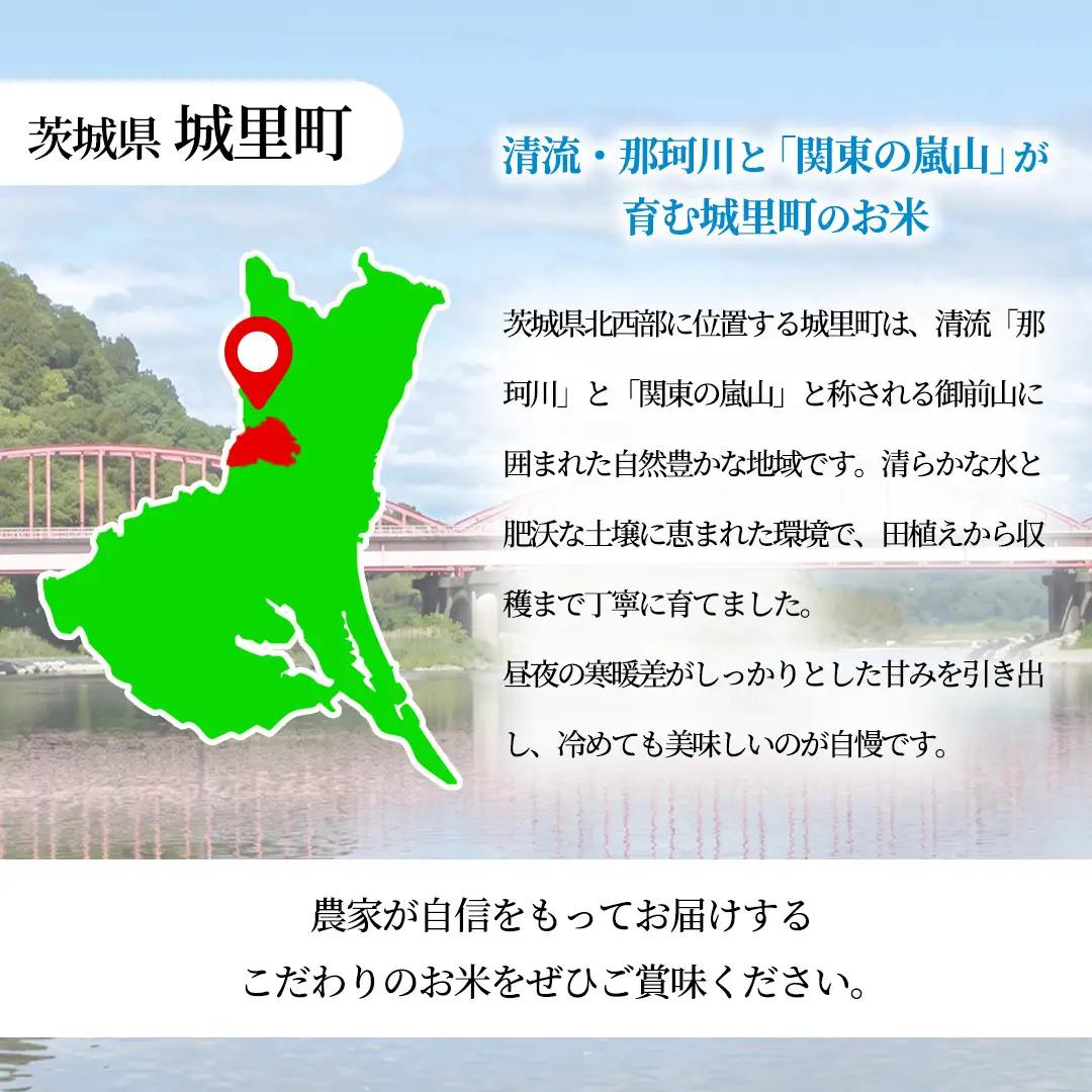 にじのきらめき 精米 5kg 令和7年産 スピード出荷 最短3～7営業日出荷 精米 米 コメ こめ 単一米 限定 国産 美味しい お米 おこめ おコメ 茨城県 城里町産 (AX013)