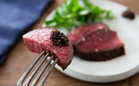 【本州のみ発送】飯舘村産黒毛和牛モモブロック 500g×2 ITTAH015