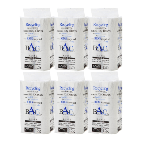 【Amazon.co.jp限定】【3ヵ月毎 計3回お届け 定期便】トイレットペーパー ブランカ 12R ダブル （30ｍ×2枚）×6パック 72個 ×3回 日用品 消耗品 114mm 柔らかい 無香料 芯 大容量 トイレット トイレ といれっとペーパー ふるさと 納税