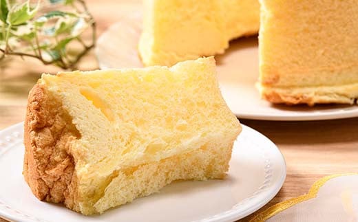 しっとり食感シフォンケーキ2種セット(プレーン＆チョコバナナ) 洋菓子 焼き菓子 お菓子 贈り物 プレゼント プチギフト 福島県 伊達市  シフォンケーキ スイーツ デザート おやつ ケーキ 菓子 食