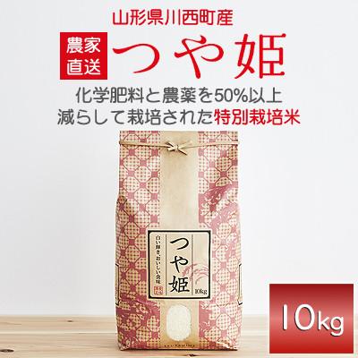 ふるさと納税 川西町 《先行受付》令和7年産　山形県産　つや姫　10kg