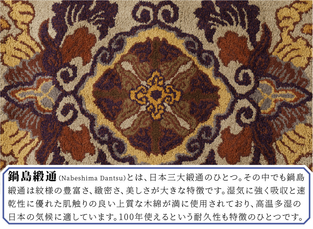 江戸時代に徳川家への献上品として使われていた格調高く細密な蟹牡丹が印象的な一品。