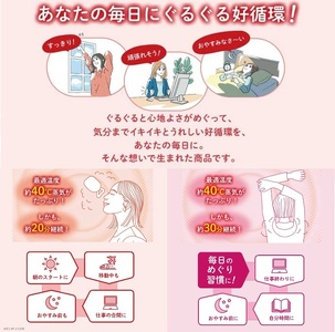 SA2690　花王 めぐりズム詰め合わせ(蒸気の温熱シート、蒸気めぐるアイマスク、蒸気めぐる首もとシートグッドナイト) 