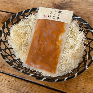 王様の塩辛 雲丹風味 1パック【あおりいか 塩辛 うに おつまみ 珍味 惣菜 海鮮 いかの塩辛 珍味 お取り寄せ 御中元 お中元 お歳暮 父の日 母の日 贈り物 日本酒 焼酎 】【神奈川県小田原市早川