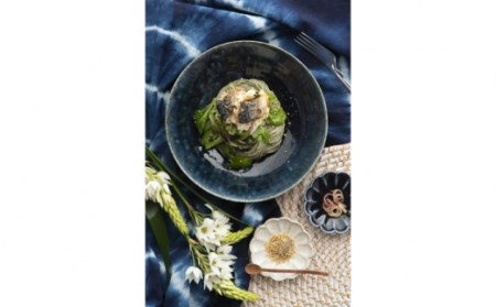 そうめんの吉田がつくる 藍の そうめん (75g×3束)×2袋入 / 南島原市 / 吉田食品手延工場[SCL004]
