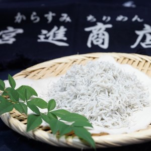本 からすみ 100g以上 釜揚げ しらす 1kg 便利 小分けパック 100g×10パック セット 詰め合わせ 宮進商店謹製 国産 高級珍味 無添加 産地直送 高知県 須崎市