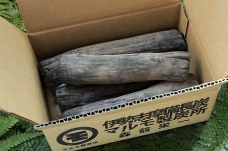 【先行受付 3月以降発送】 伊勢志摩 備長炭　太長　約1kg／　マルモ 製炭所　BBQ　料理　炭火　七輪　囲炉裏　火鉢　キャンプ