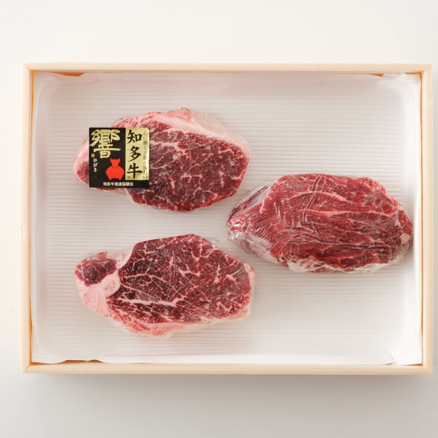 ＜丸一精肉＞「知多牛」響ステーキ用（ヒレ）150ｇ×3枚　