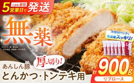 豚肉リブロース 計900g 藤井ファーム[AWAF067]リブロース