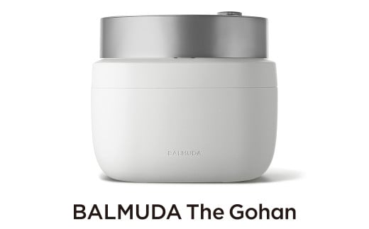 BALMUDA The Gohanホワイト K08A-WH／JP バルミューダ ザ・ゴハン BALMUDA 3合炊き 3合 電気炊飯器 炊飯器 家電 おしゃれ シンプル