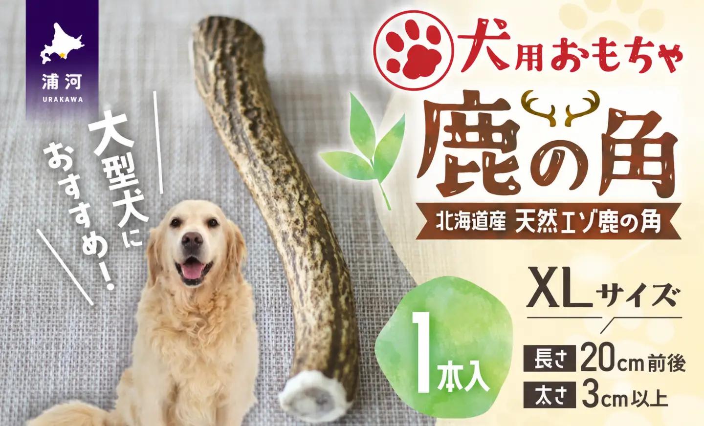 犬用「鹿の角」XLサイズ×1本[53-1635]