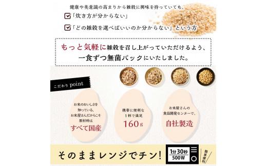 十六雑穀 ごはんパック 160g 72個 パックごはん パックご飯 ごはんパック ご飯パック パックライス パック 16雑穀 雑穀 米 ごはん ご飯 こめ ライス 備蓄 保存 防災 レンジ 調理 簡単