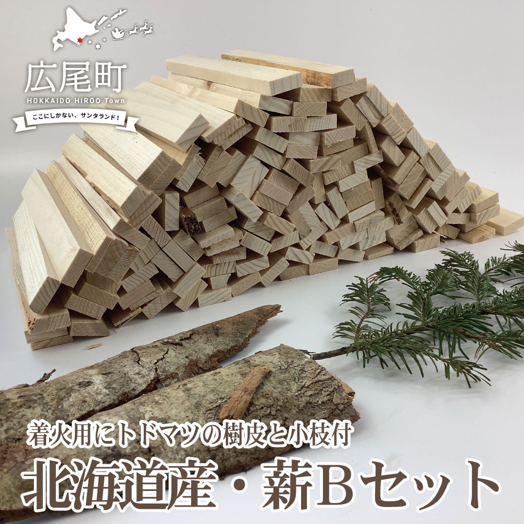 【ふるさと納税】サンタランドウッドソロキャンプバーベキュー用焚き付けセット(B)