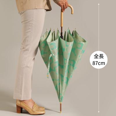 ふるさと納税 西桂町 婦人長傘　ノルディック バブル(グリーン)槙田商店の傘職人が作る北欧テイストのおしゃれなレディース傘 |  | 03